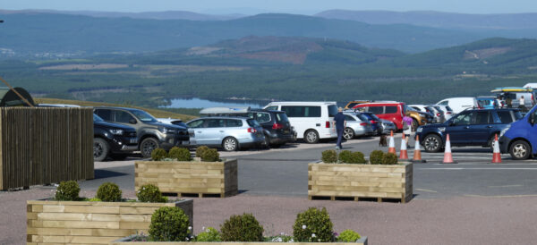 Car park at Cairngorm Mountain