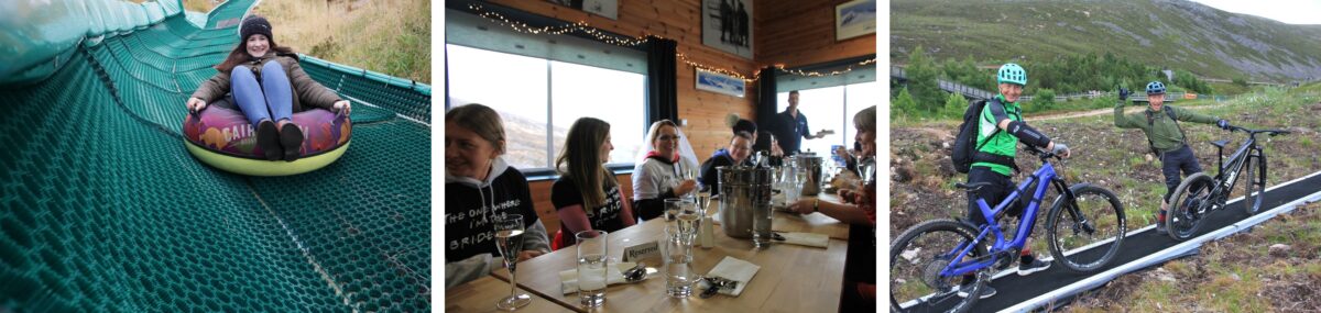 hen and stag parties at Cairngorm Mountain